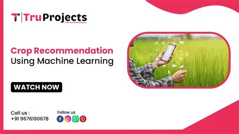 Crop Recommendation Using Machine Learning Youtube