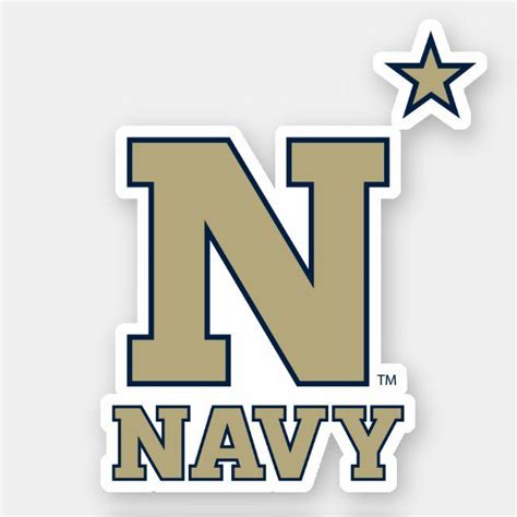 Naval Academy Logo Sticker | Zazzle