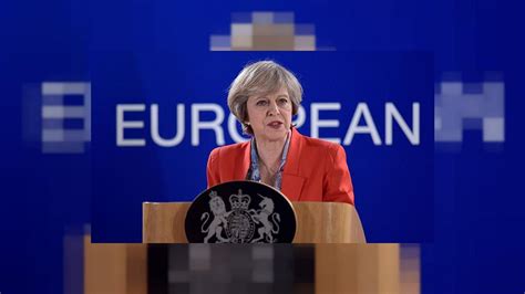 Harter Schnitt Mit Der Eu Theresa May Hält Brexit Grundsatzrede