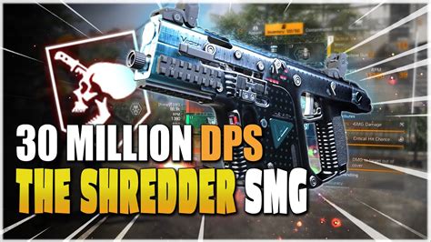 This SMG Can Get 30 MILLION DPS In The Division 2 Best DPS SMG