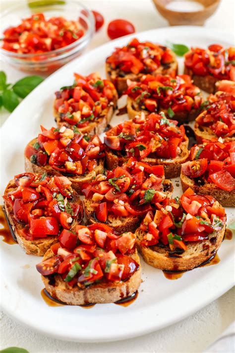 Tomato And Basil Bruschetta Eat Yourself Skinny