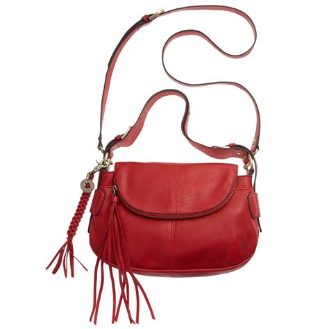 Lyst - Lucky brand Glendale Shoulder Bag in Red