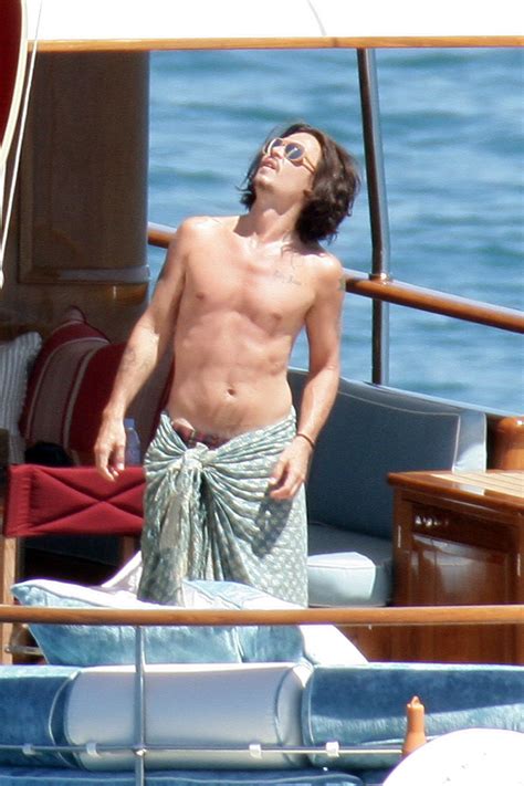 Johnny Depp Paparazzi Shirtless Photos Naked Male Celebrities