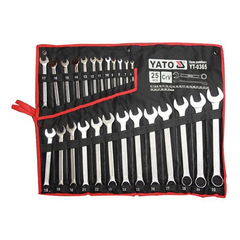 Yato Spanner Set Comb Pc Yt Br Trading