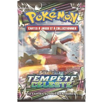 Jeu de cartes Booster Pokémon Soleil et Lune 7 Modèle aléatoire Carte