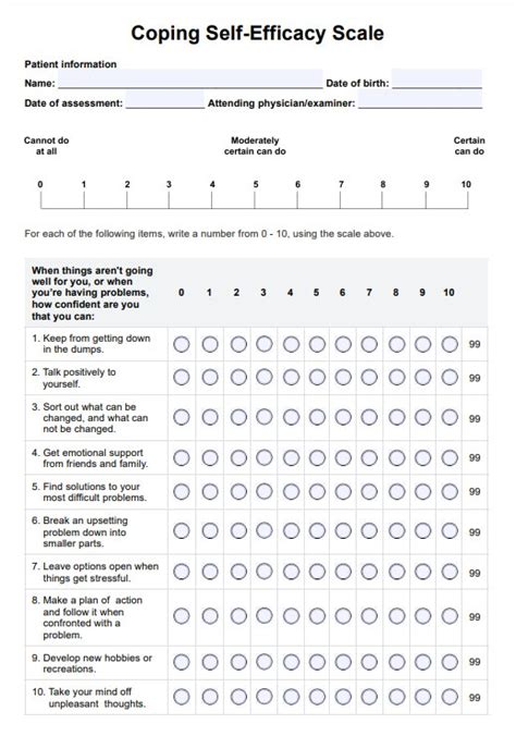 CRIES Pain Scale & Example | Free PDF Download