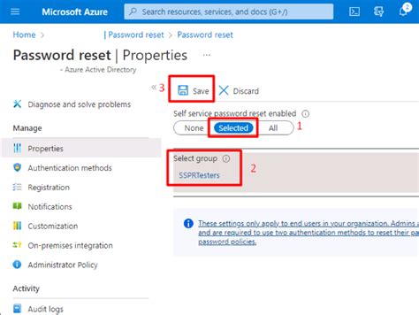 Azure Active Directory Self Service Password Reset Sspr Nedir