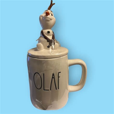 Rae Dunn Dining Rae Dunn Disney Frozen Olaf Topper Mug Out Of Print