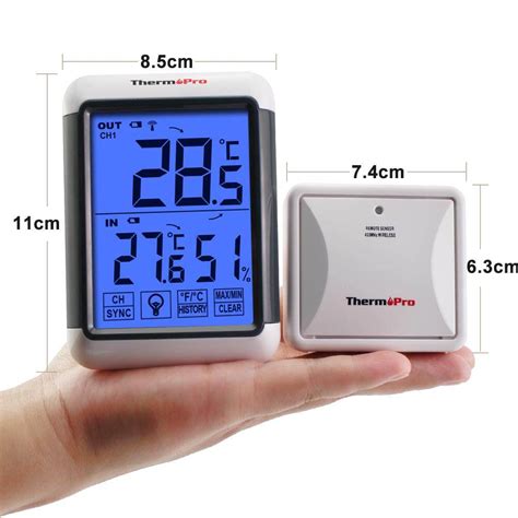 Thermopro Tp S Digital Thermo Hygrometer Indoor Temperature And Humi