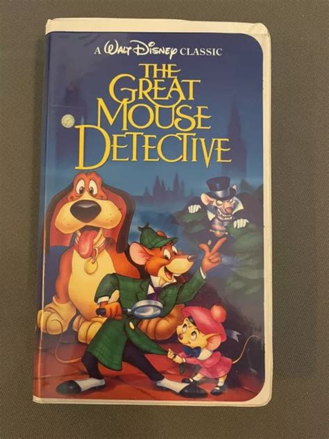 Bande Vid O Vhs Diamant Noir Disney The Great Mouse Detective Vintage