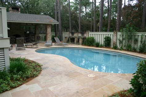 Az Pattern Flagstone Oak And Blush Flagstone Pool Deck Savannah Surfaces