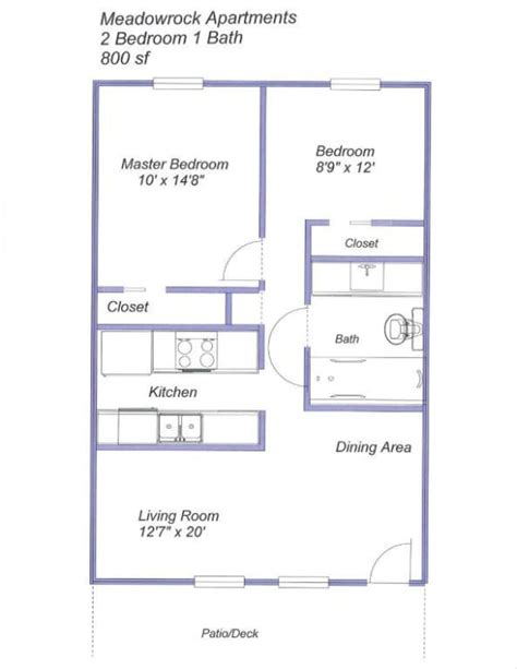 Bedroom Apartments In Santa Rosa Meadowrock Apartments