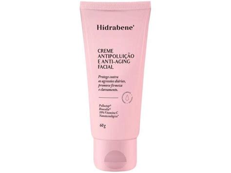 Creme Facial Hidrabene Antipoluição e Antiaging Facial 60g Anti