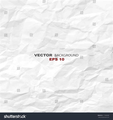 Texture Crumpled Paper Vector Illustration Stock Vector (Royalty Free ...