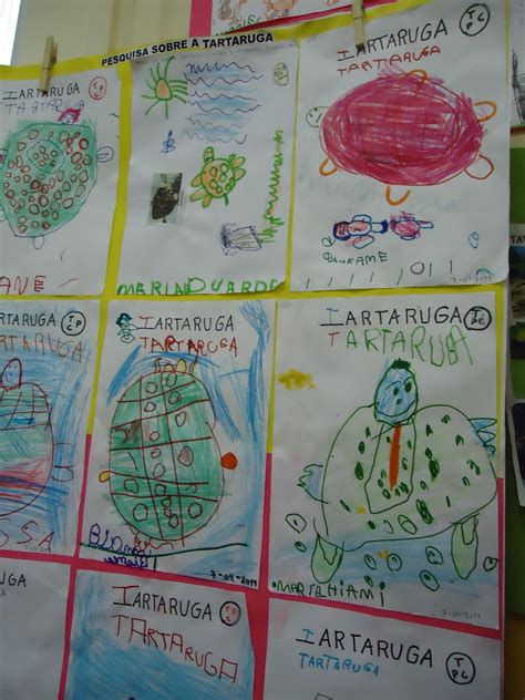 Arte Tartaruga Educação Infantil - Agora Entendi - Ciências: PROJETO : " A TARTARUGA " ( EDUCAÇÃO INFANTIL ...