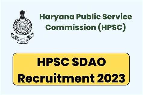 Hpsc Sdao Result 2023 Released Download Merit List Pdf Haryana Jobs