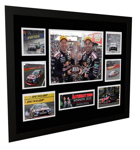 2015 Bathurst Winners Craig Lowndes Signed Limited Edition Framed