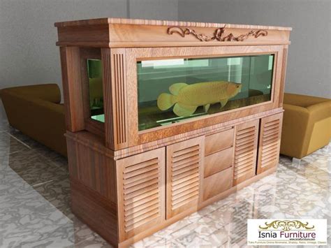 Inspirasi Rak Aquarium Arwana