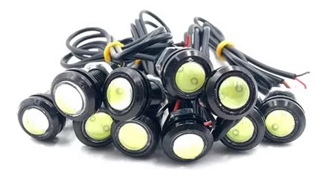 Focos Ojo De Aguila Faros Led Tipo Xenon Niebla Pz Meses Sin