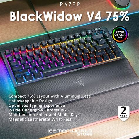 Jual Razer Blackwidow V Hot Swappable Mechanical Gaming Keyboard Shopee Indonesia