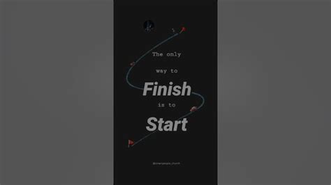 Start And Finish Youtube