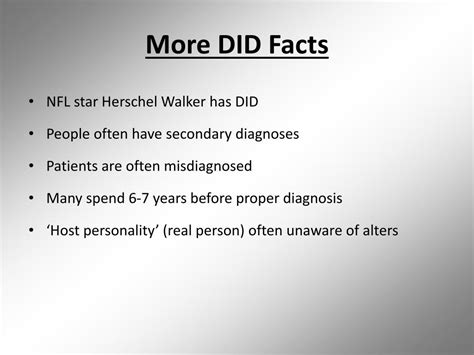 PPT - Dissociative Identity Disorder PowerPoint Presentation, free