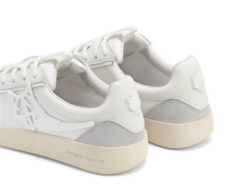 Giày Naked Wolfe Palm White Nylon Authentic Shoes
