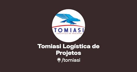 Tomiasi Log Stica De Projetos Instagram Linktree