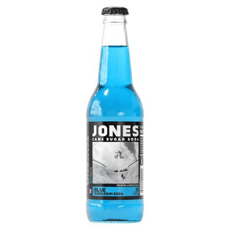 Jones Soda Blue Bubblegum 12floz 355ml Poppin Candy