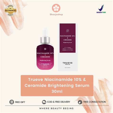 Jual Trueve Niacinamide Ceramide Brightening Serum Ml Shopee