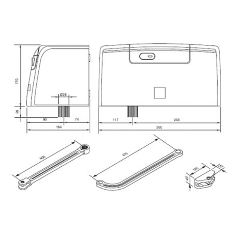 Moteur Cardin Bl Automatisme Portail