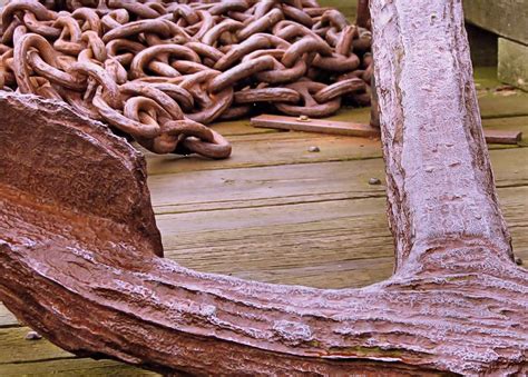 Anchor And Chains Photograph By Janice Drew Fine Art America