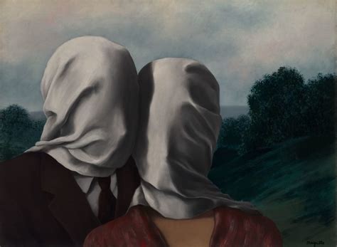 The Lovers I, 1928 by Rene Magritte