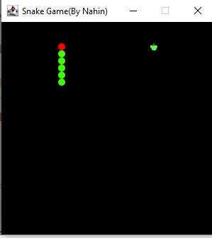 Snake Game Using Java And AWT And Swing Programming Nahin99