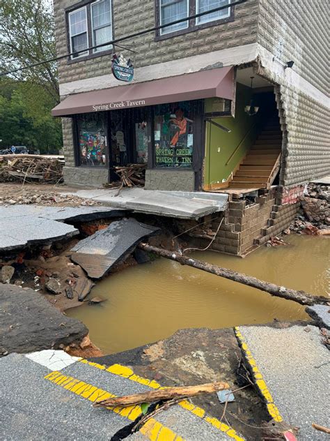 See photos and video from Helene’s devastation in the mountains of ...