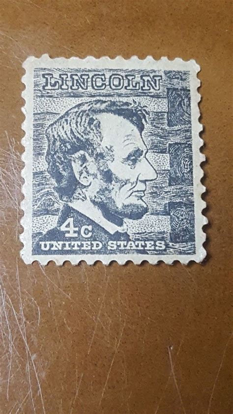 Most Valuable Lincoln 4 Cent Stamp Value