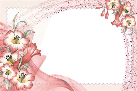 Photoshop Flower Borders and Frames high resolution widescreen (1600 x 1066 ) - Flower Wallpaper