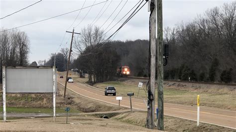 A Few Trains On The CN Fulton Subdivision Outside Of Halls TN 1 22 23