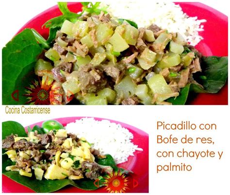 Picadillo De Chayote Comida Costarricense Comida Cocina Costarricense