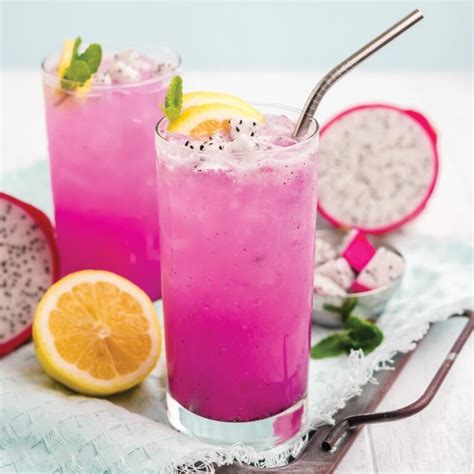 Dragon Fruit Lemonade Fresh Coast Eats