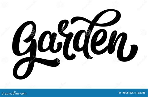 Garden Word Art