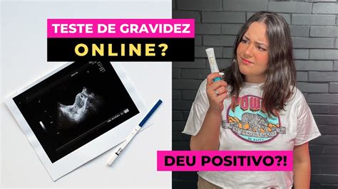 Teste De Gravidez Online Funciona Youtube