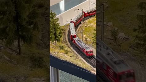 R Thische Bahn Mit Panorama Wagen Modellbahn Ausstellungen Youtube