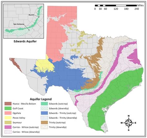 Map Of Texas Aquifers Draw A Topographic Map