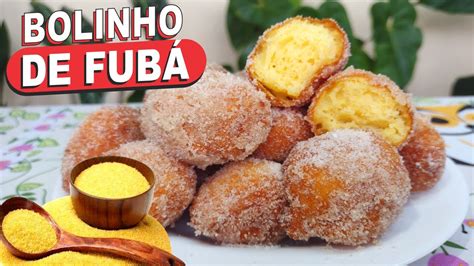 Fofinho Sequinho Sem Gl Ten Bolinho De Chuva De Fub Super Delicioso