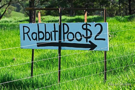 "Rabbit Poo" by Darren Stones | Redbubble