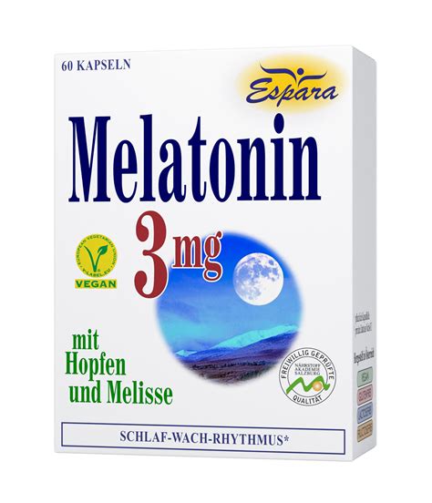 Espara Melatonin Mg Kapseln Deine Apotheke