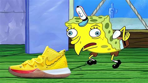 Kyrie Irving on His New Nike x SpongeBob Shoes and the Best Basketball ...