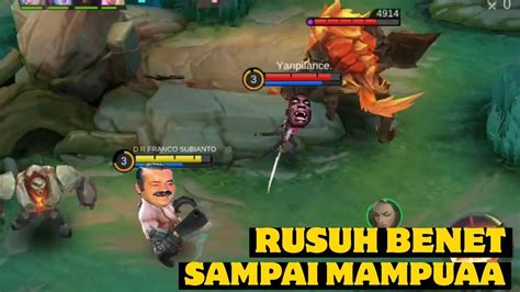 FRANCO EXE RUSUH BUFF BENET SAMPAI MAMPUAA YouTube