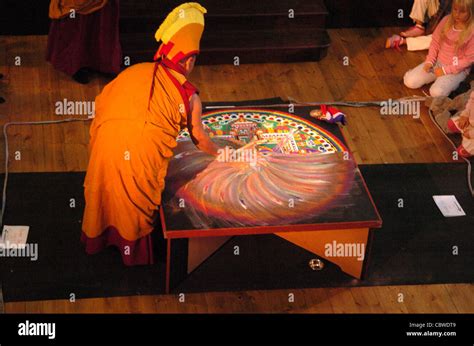 Buddhist Sand Mandala Destruction